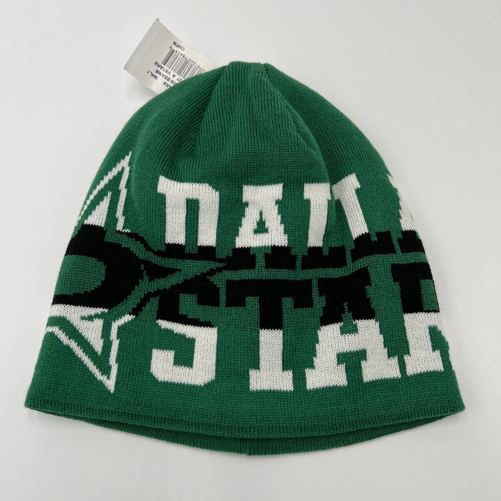 Adidas NHL Dallas Stars Knit Beanie Hat Green One Size Fits All